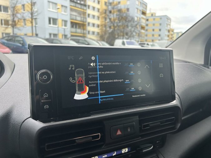 Peugeot Partner, Peugeot Partner Polocombi L2 1000 1.5 HDi 100k, barva bílá