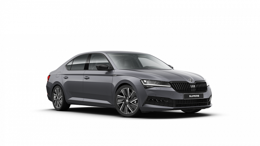 Škoda Superb, 2,0 TSI 140 kW 7-stup. automat., barva šedá
