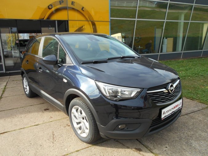 Opel Crossland X, SMILE 1,2 TURBO, barva modrá