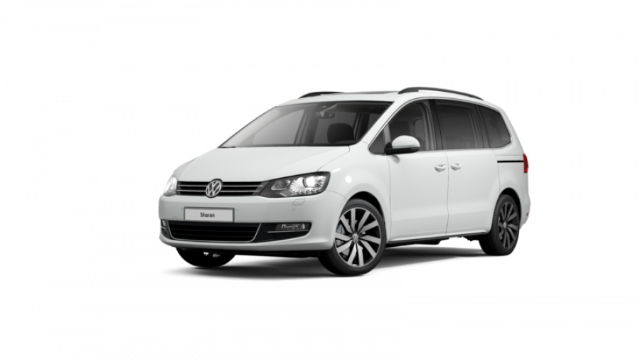 Volkswagen Sharan, 2.0 TDI 6DSG, barva bílá