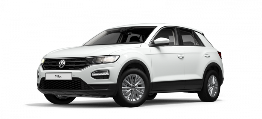 Volkswagen T-Roc, 1,0 TSI 6G, barva bílá