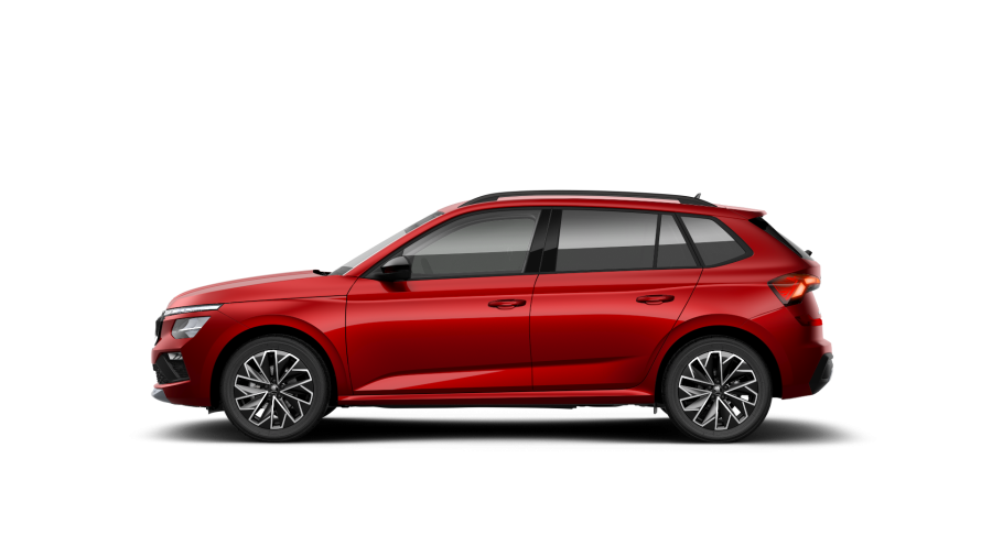 Škoda Kamiq, 1,5 TSI 110 kW 7° automatická DSG, barva červená