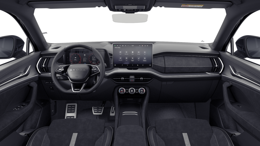 Škoda Kodiaq, 2,0 TDI 142 kW 7° automatická DSG 4x4, barva černá