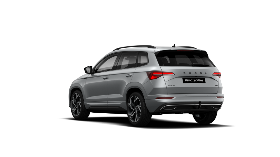 Škoda Karoq, 2,0 TSI 140 kW 7-stup. automat. 4x4, barva stříbrná