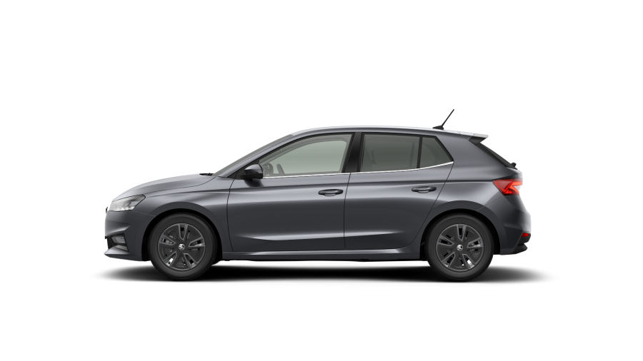 Škoda Fabia, 1,5 TSI 110 kW 7° automatická DSG, barva šedá