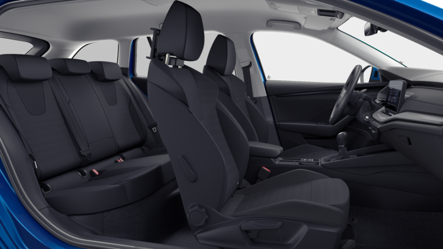 Škoda Octavia, 1,5 TSI 110 kW 6° manuální, barva modrá