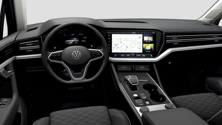 Volkswagen Touareg, Touareg Elegance V6 3,0 TDI 4MOT 8TT, barva modrá