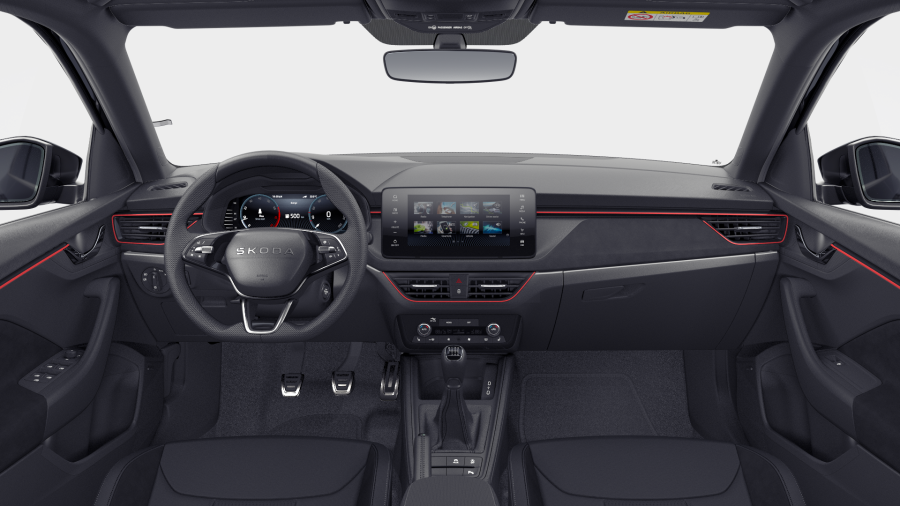 Škoda Scala, 1,0 TSI 85 kW 6° manuální, barva černá