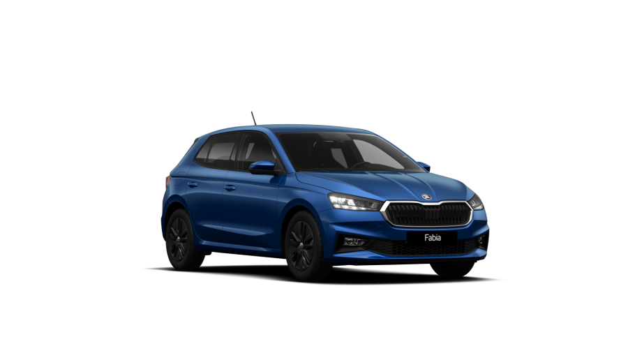 Škoda Fabia, 1,0 TSI 85 kW 7-stup. automat., barva modrá