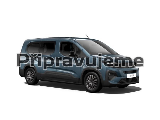 Peugeot Rifter, Peugeot Rifter LONG ALLURE BlueHDi 130 S&S MAN6, barva modrá