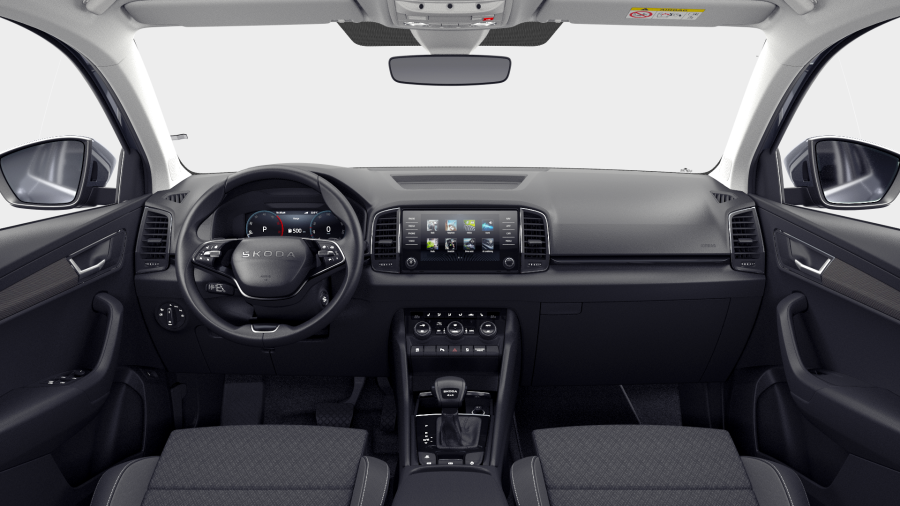 Škoda Karoq, 2,0 TDI 110 kW 7° automatická DSG 4x4, barva šedá