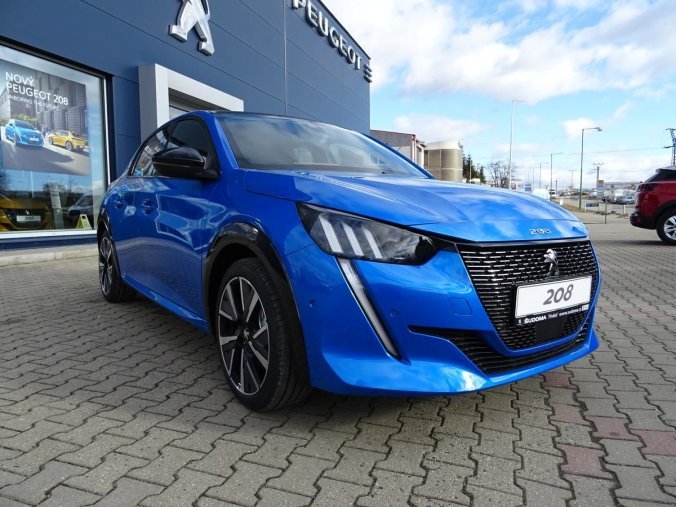 Peugeot 208, GT LINE 1.5 BlueHDi 100 MAN6, barva modrá