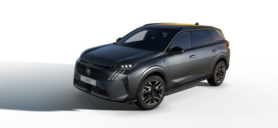 Peugeot 5008, Peugeot 5008 5008 GT Hybrid 136 e-DCS6, barva šedá