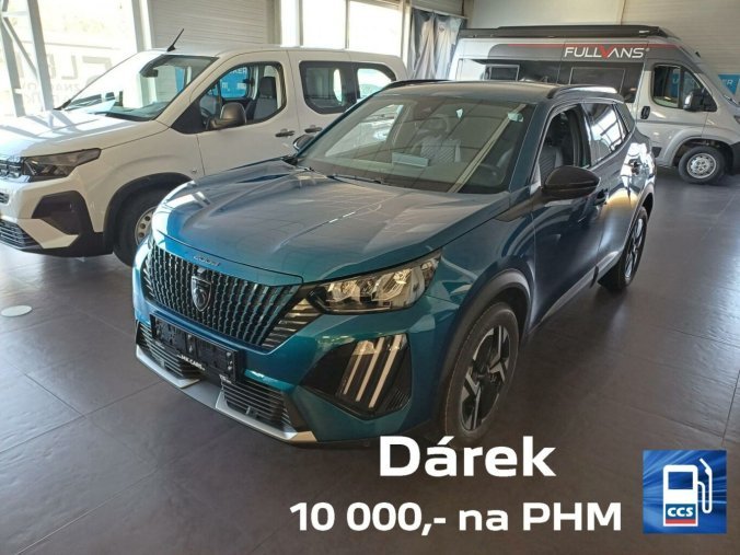 Peugeot 2008, Peugeot 2008 ALLURE 1.2 PureTech 100k, barva modrá