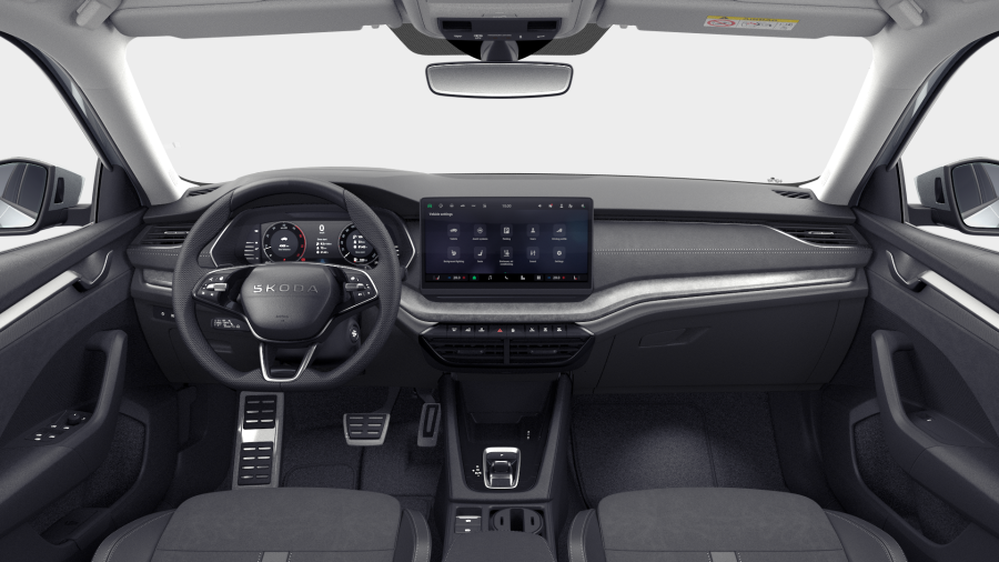 Škoda Octavia, 2,0 TDI 110 kW 7-stup. automat., barva stříbrná