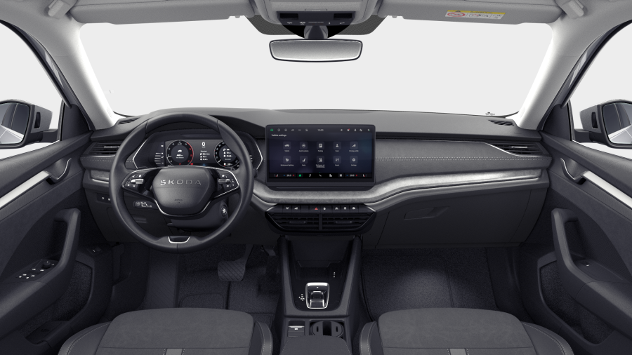 Škoda Octavia, 2,0 TDI 110 kW 7° automatická DSG, barva stříbrná
