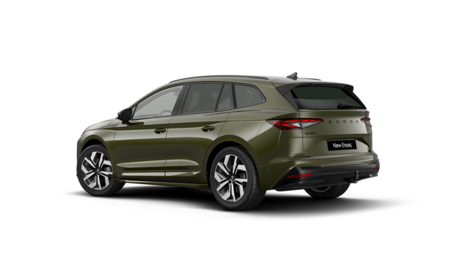 Škoda Enyaq iV, 82 kWh 1° automatická, barva zelená