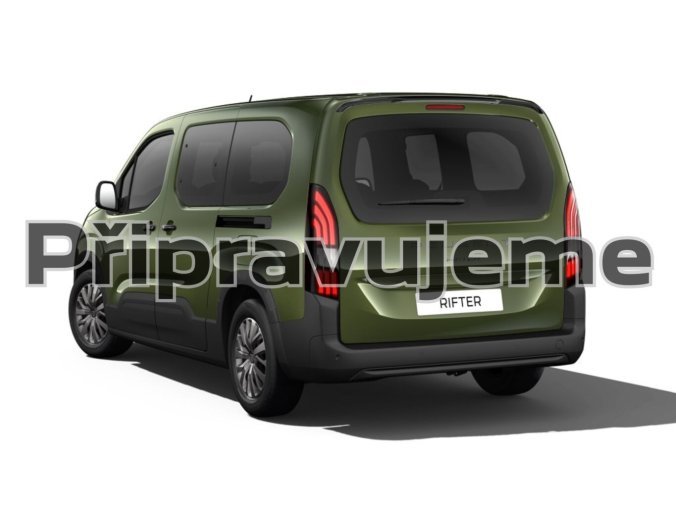 Peugeot Rifter, Peugeot Rifter LONG ALLURE BlueHDi 130k MAN6, barva zelená