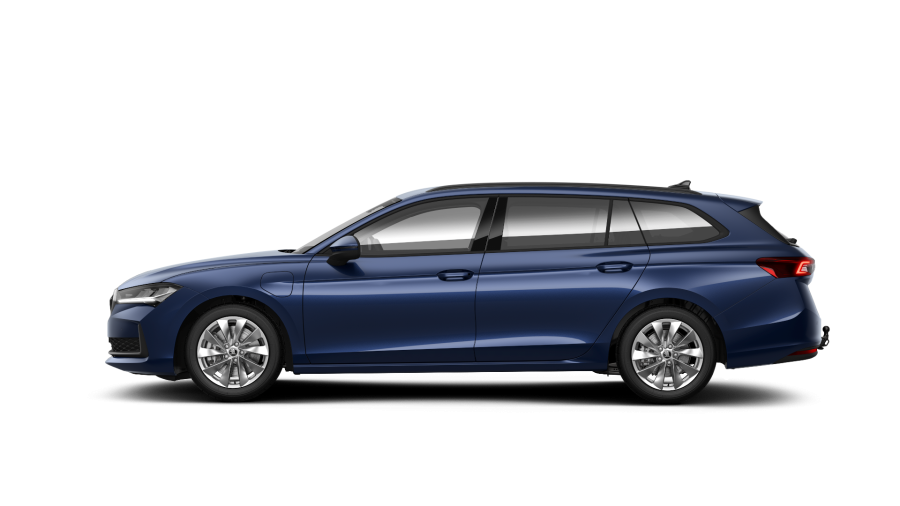 Škoda Superb, 1,5 TSI iV 150 kW 6-stup. automat., barva modrá