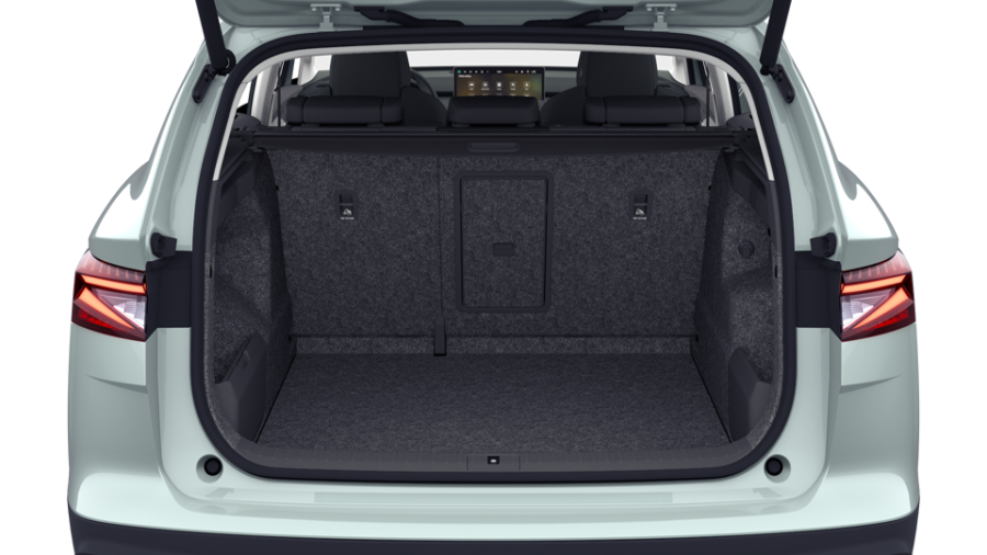 Škoda Enyaq iV, 82 kWh 210,00 kW 1-stup. automat. 4x4, barva stříbrná