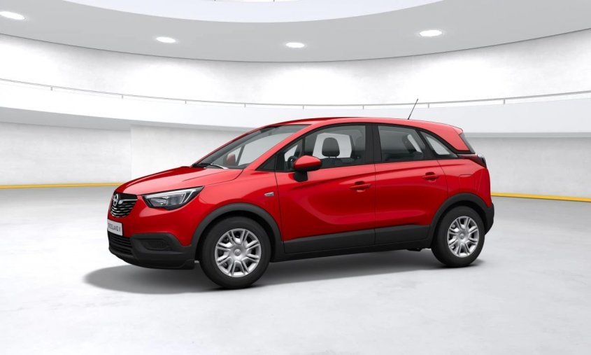 Opel Crossland X, Smile 1,2 Turbo 81 kW Mt-6, barva červená