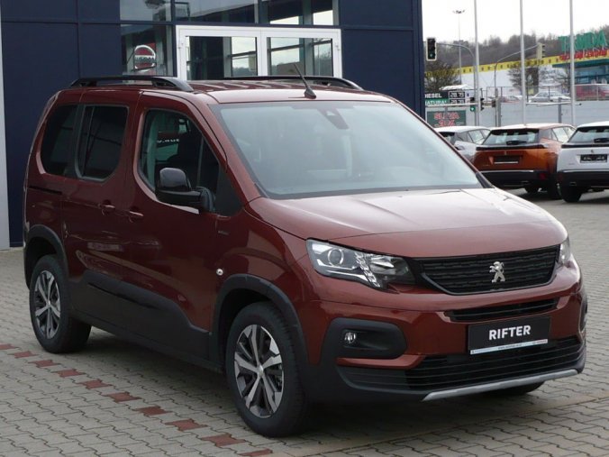 Peugeot Rifter, L1 GT-LINE 1,5BlueHDi 130k MAN6 + NAVIGACE, barva oranžová