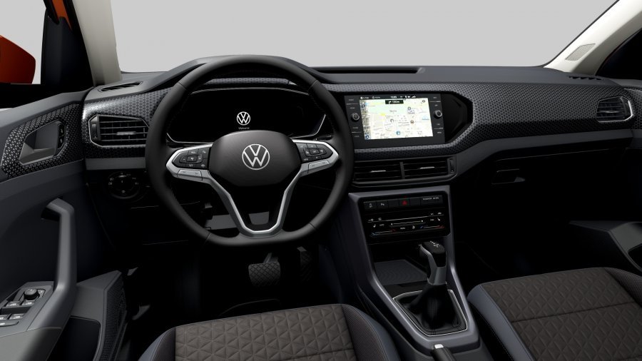 Volkswagen T-Cross, T-Cross Style 1,5 TSI 110 kW 7DSG, barva oranžová