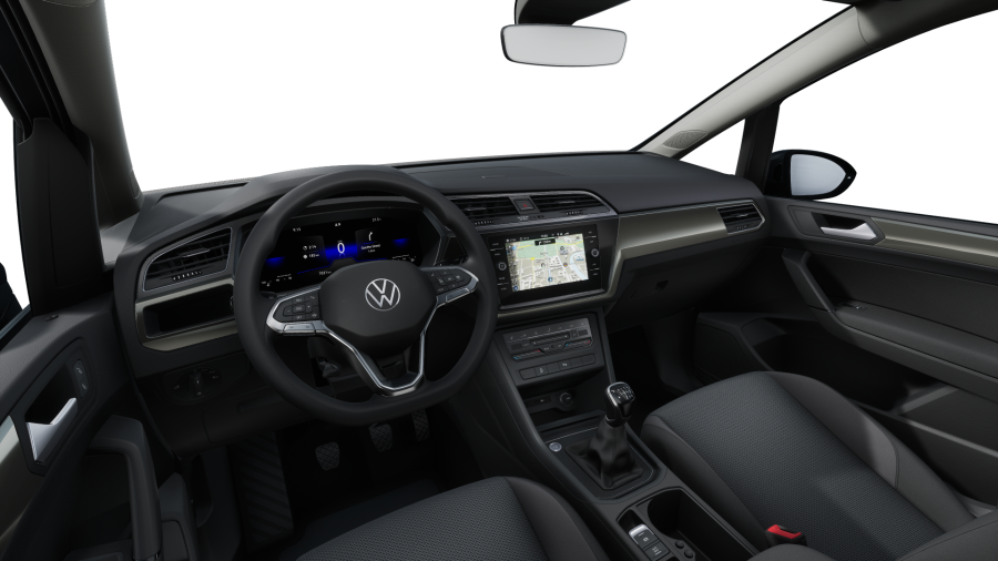 Volkswagen Touran, Touran 1,5 TSI 110 kW EVO2 6G, barva šedá