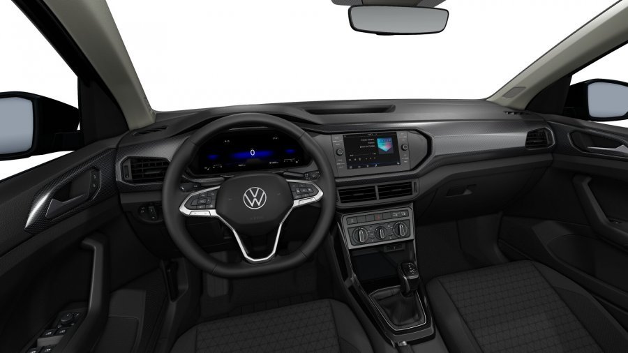 Volkswagen T-Cross, T-Cross Life 1,0 TSI 81 kW 7DSG, barva černá