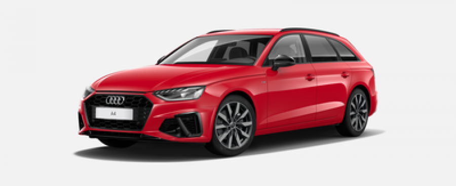 Audi A4 Avant, Nové  Avant S line 40 TDI 140 kW, barva červená