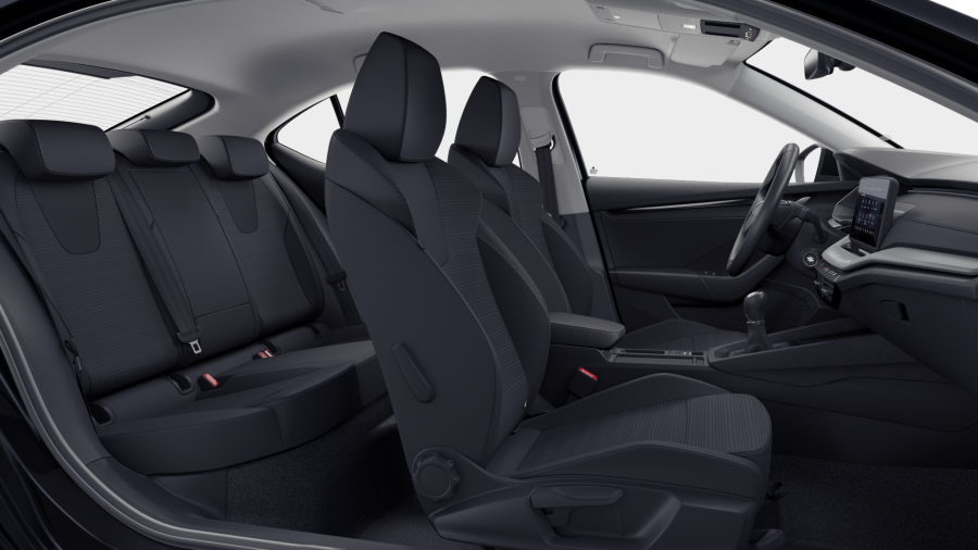 Škoda Octavia, 1,5 TSI 85 kW 6° manuální, barva černá