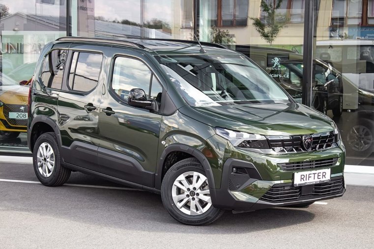 Peugeot Rifter, Peugeot Rifter 1,5 ALLURE BHDi130 S&S M6 N1, barva zelená