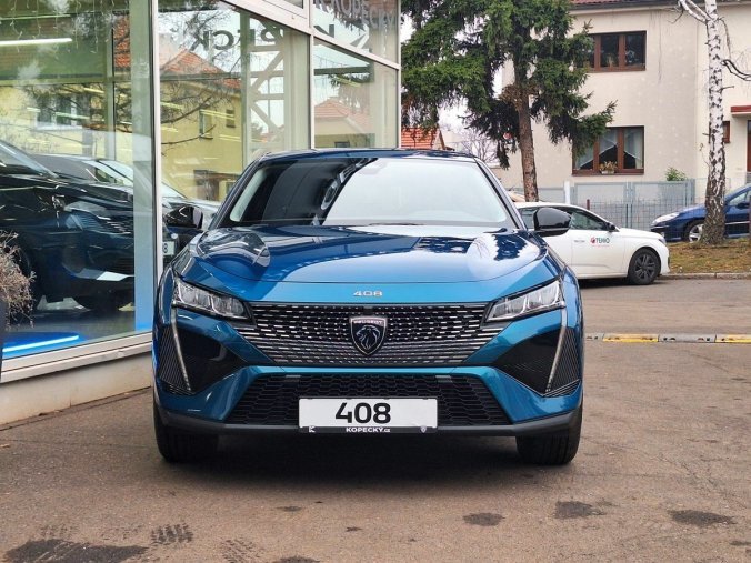 Peugeot 408, Peugeot 408 ALLURE Hybrid 136 e-DCS6, barva modrá