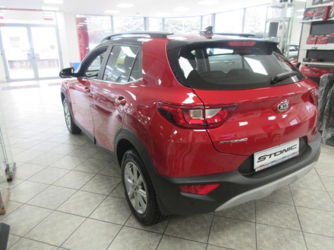 Kia Stonic, 1.4 CVVT Exclusive NAVI, barva červená