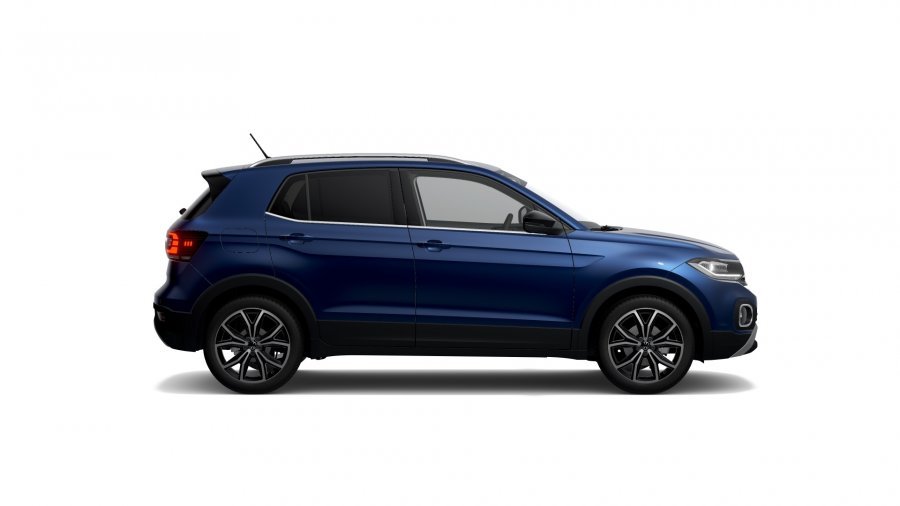Volkswagen T-Cross, T-Cross Style 1,0 TSI 81 kW 7DSG, barva modrá
