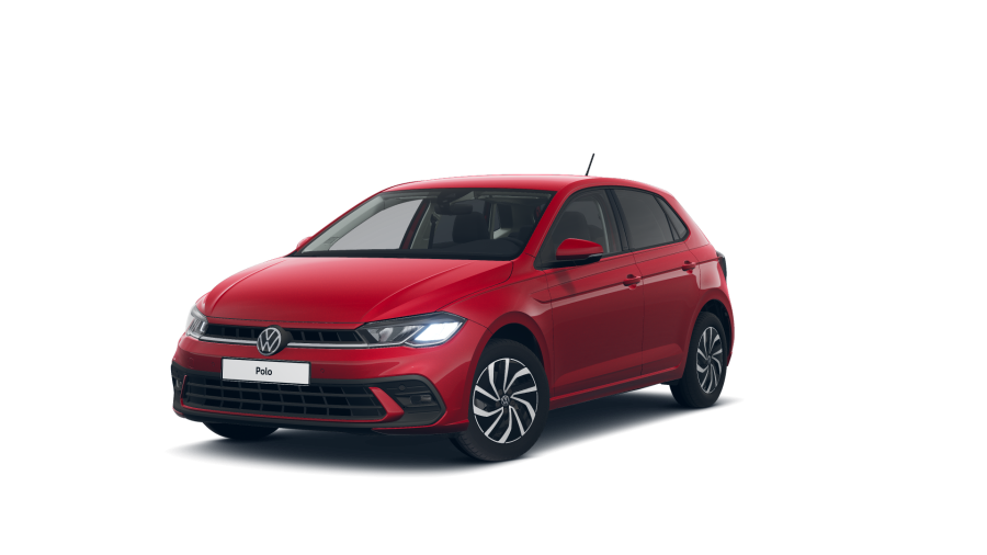 Volkswagen Polo, Polo Life 1,0 TSI 7DSG, barva červená