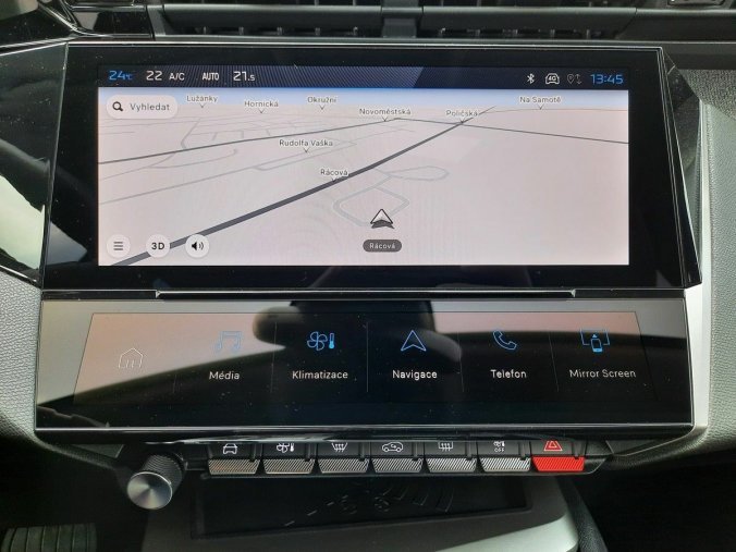 Peugeot 408, Peugeot 408 ALLURE Hybrid 145 e-DCS6, barva bílá