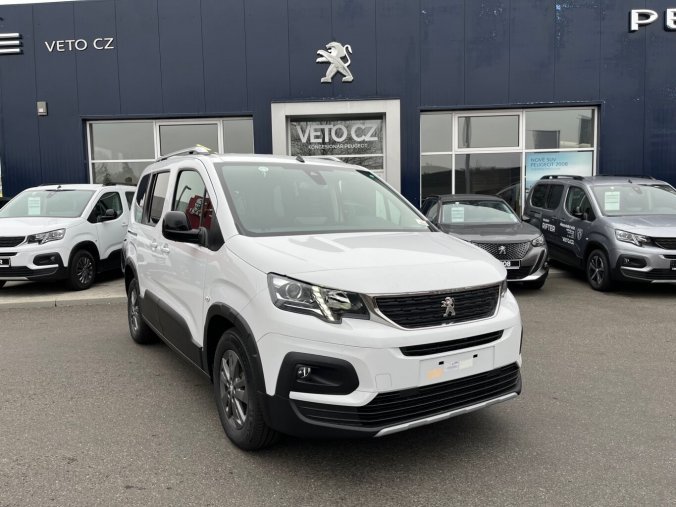 Peugeot Rifter, ALLURE PACK 1.5 HDi 130 MAN6, barva bílá