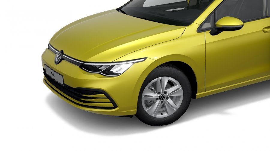 Volkswagen Golf, Golf Life 1,0 TSI 6G, barva žlutá