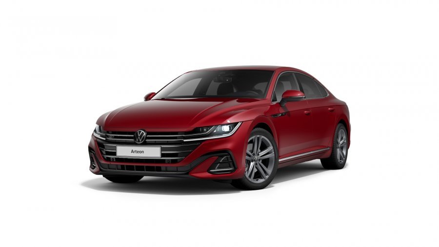 Volkswagen Arteon, Arteon R-Line 2,0 TDI 7DSG, barva červená