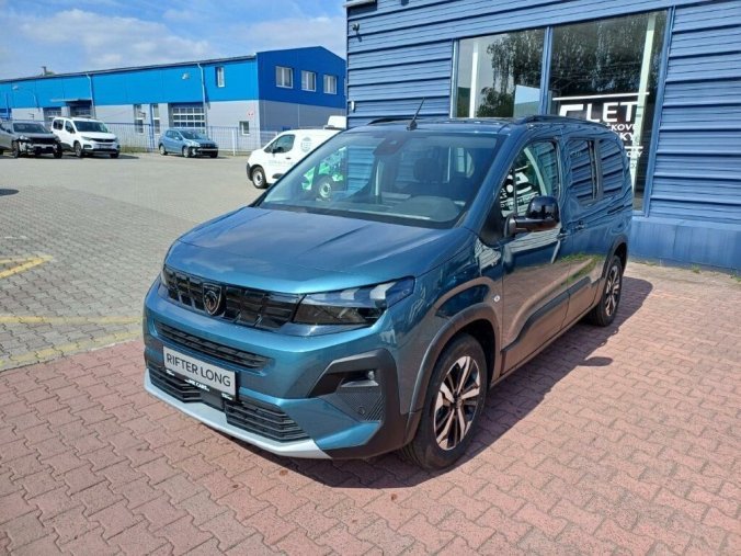 Peugeot Rifter, Peugeot Rifter Long Allure 1.5 HDI 130k 7míst, barva modrá