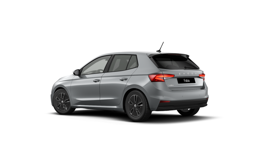 Škoda Fabia, 1,0 TSI 70 kW 5° manuální, barva stříbrná