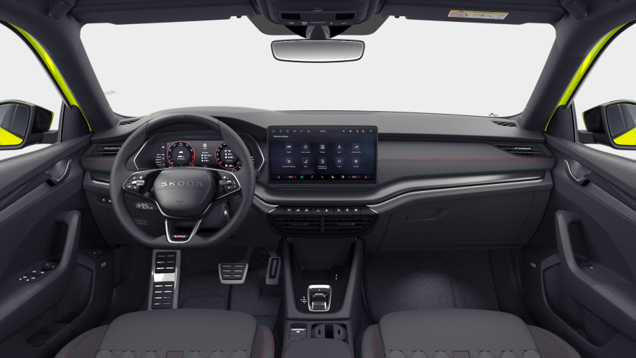 Škoda Octavia, 2,0 TSI 195 kW 7° automatická DSG, barva zelená