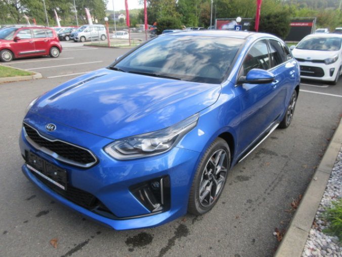 Kia ProCeed, 1.4 T-GDi 7DCT, barva modrá