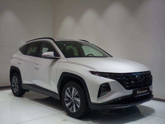 Hyundai Tucson, 1,6 T-GDi 110 kW (95 NAT) 6 st. man 4×4, barva bílá