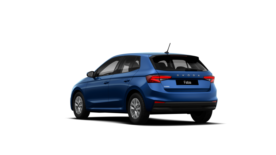 Škoda Fabia, 1,0 MPI 59 kW 5-stup. mech., barva modrá