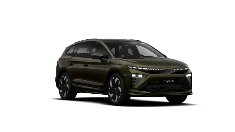Škoda Enyaq iV, 82 kWh 250 kW 1° převodovka 4x4, barva zelená