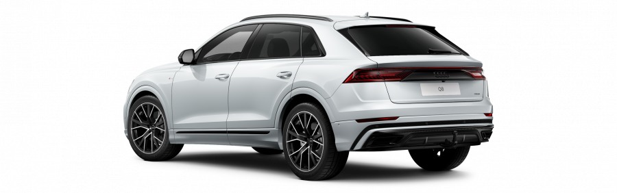 Audi Q8, Q8 55 TFSI quattro, barva bílá