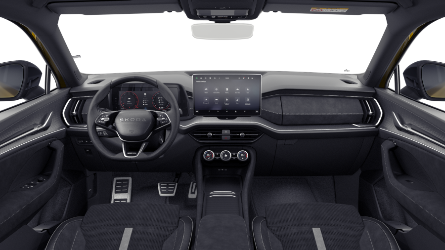 Škoda Kodiaq, 2,0 TDI 142 kW 7° automatická DSG 4x4, barva zlatá