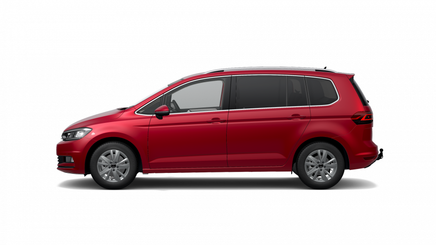 Volkswagen Touran, Touran ME 1,5 TSI EVO2 6G, barva červená